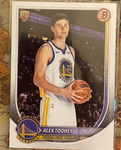 2025-26 Bowman #48 Alex Toohey — front