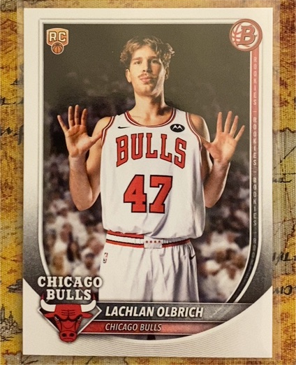 2025-26 Bowman #51 Lachlan Olbrich — front