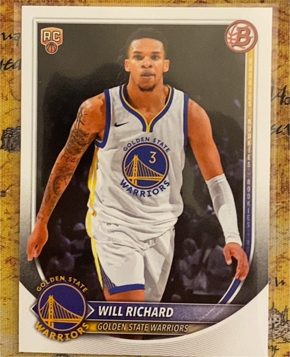 2025-26 Bowman #52 Will Richard — front