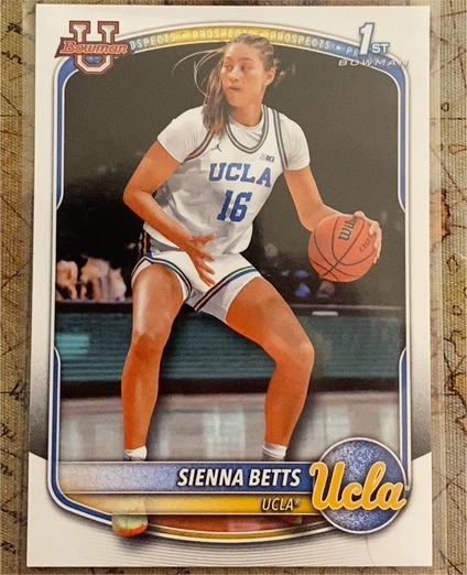 2025 Bowman University #BPP-13 Sienna Betts — front
