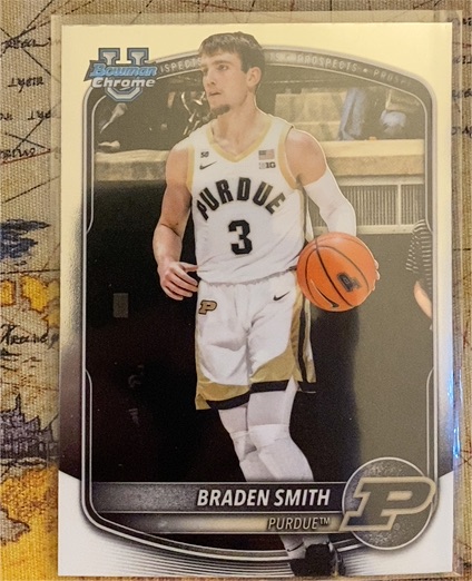 2025-26 Bowman Basketball Prospects Chrome #BCP-94 Braden Smith — front