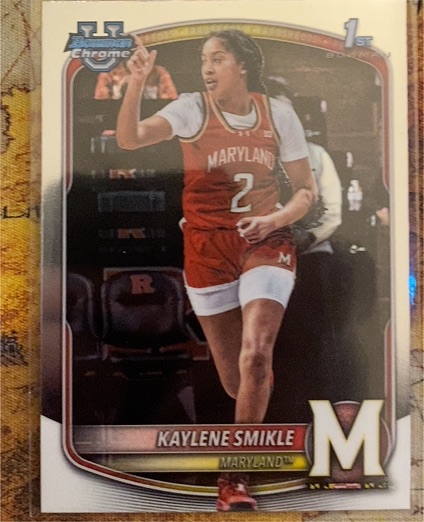 2025-26 Bowman Chrome #BCP-39 Kaylene Smikle — front