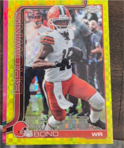 2025 Topps Chrome #341 Isaiah Bond — front
