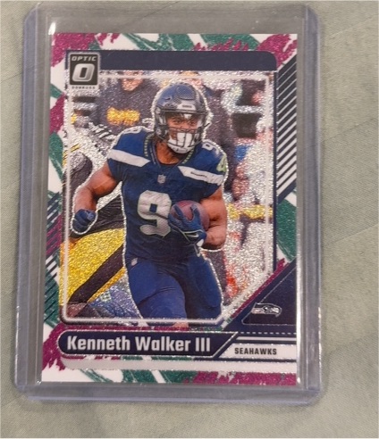 2024 Panini Donruss Optic #178 Kenneth Walker III Stars Prizm — front