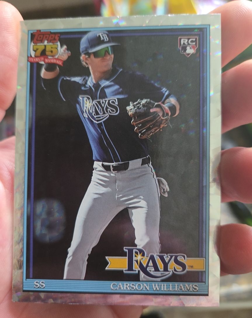 2026 Topps Series 1 #T91-38 Carson Williams — front