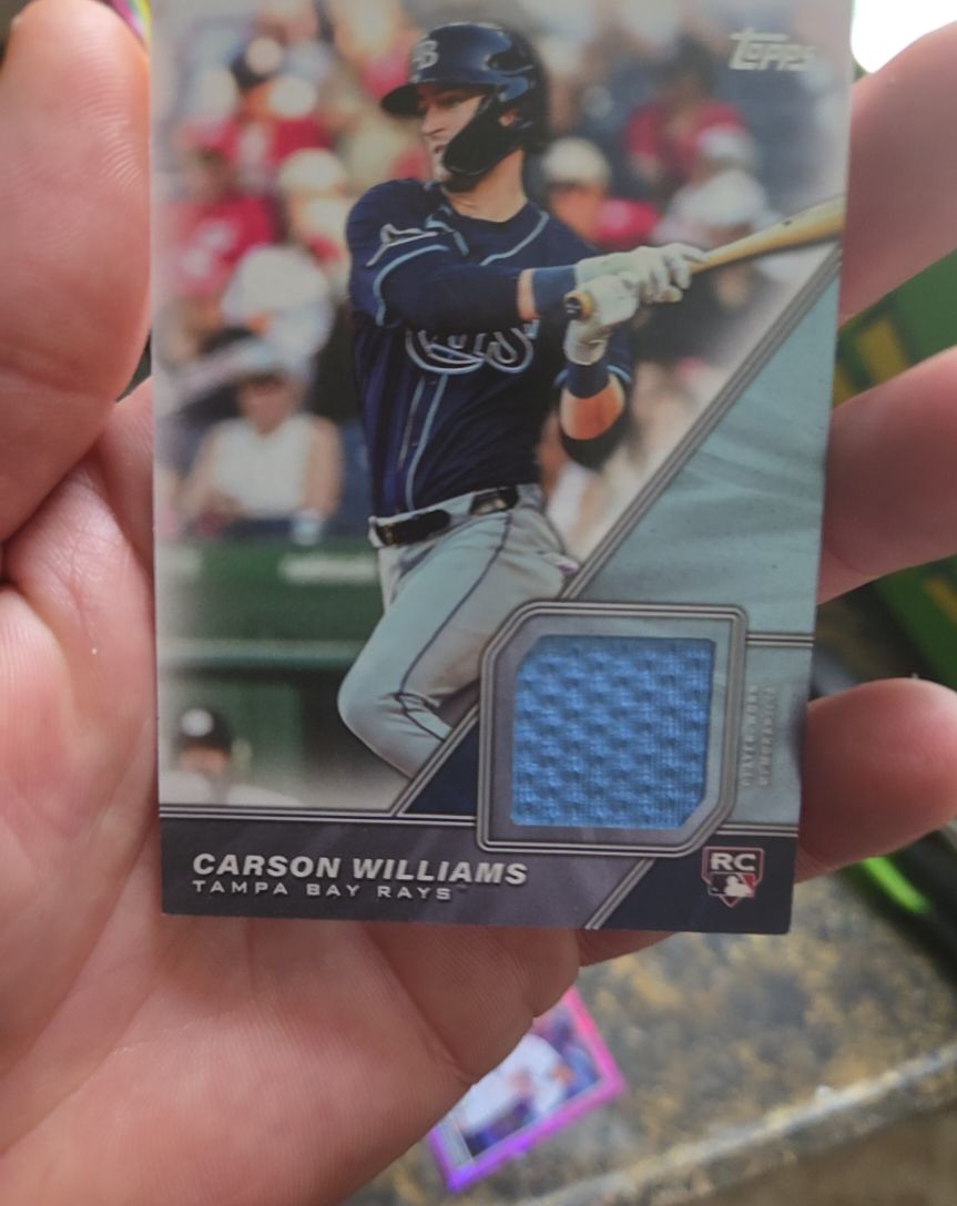 2026 Topps Series 1 Major League Material #MLM-CAR Carson Williams — front
