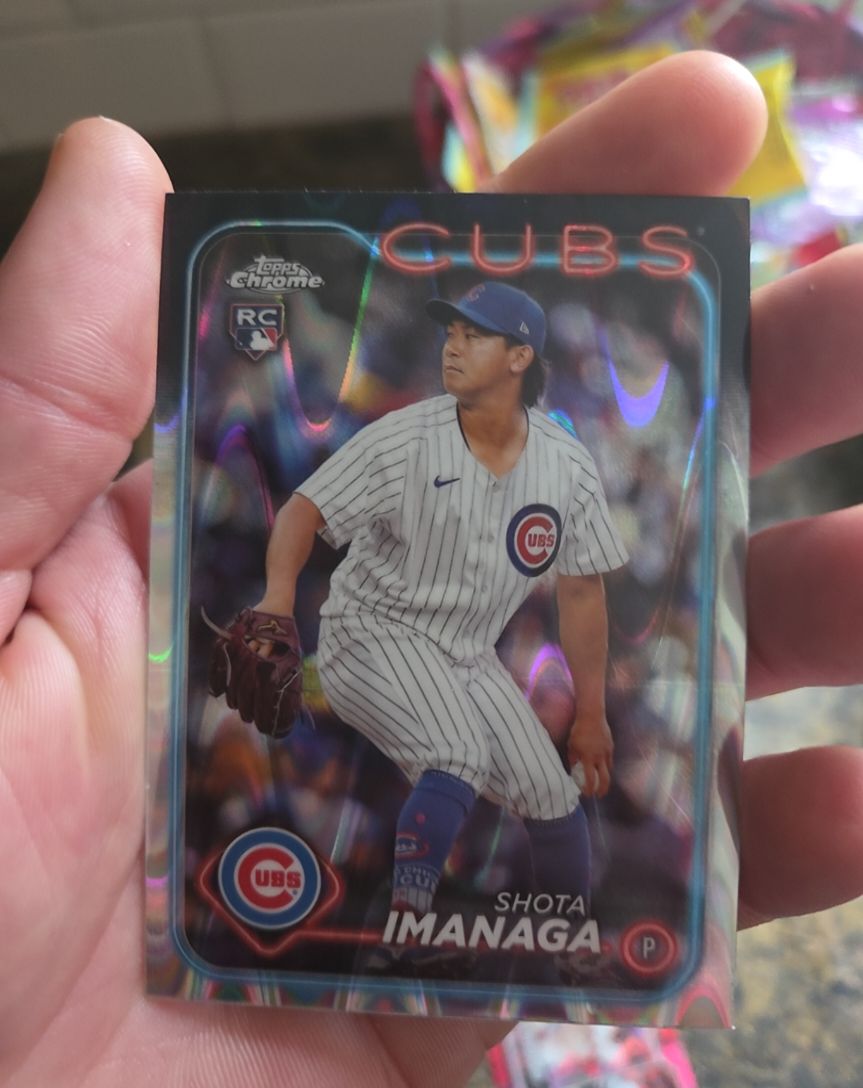 2024 Topps Chrome #121 Shota Imanaga — front