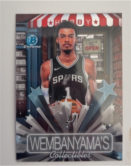 2025-26 Topps Bowman Chrome #HS-15 Victor Wembanyama — front