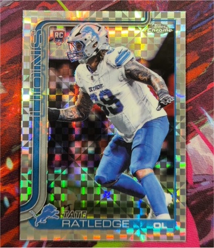 2025 Topps Chrome #383 Tate Ratledge — front