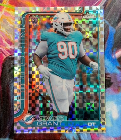 2025 Topps Chrome #362 Kenneth Grant — front
