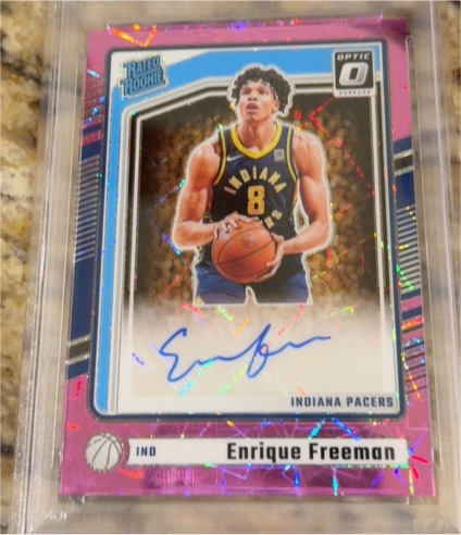 2024-25 Panini Donruss Optic #341 Enrique Freeman — front