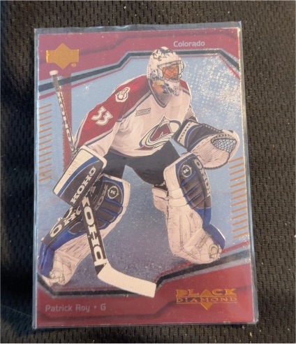 2000-01 Upper Deck Black Diamond #14 Patrick Roy — front