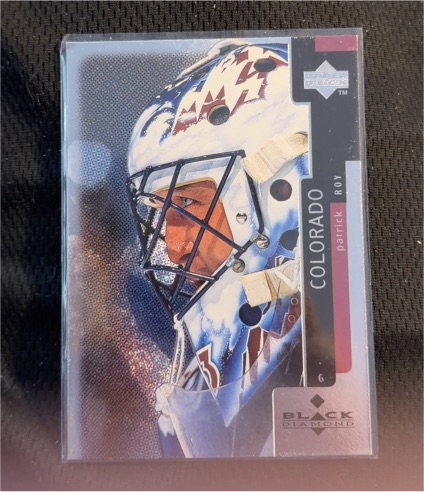 1997-98 Upper Deck Black Diamond #41 Patrick Roy — front