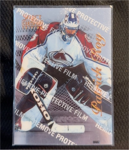 1996-97 Pinnacle Select Certified #81 Patrick Roy — front