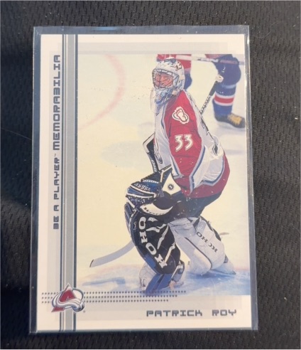 2000-01 ITG Be A Player Memorabilia #104 Patrick Roy — front