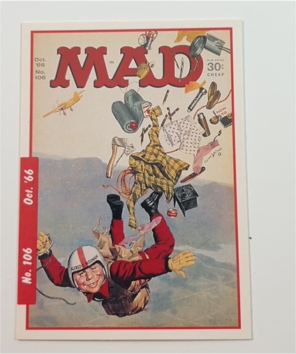 1992 Lime Rock Mad Magazine #106 October 1966 Alfred E. Neuman — front