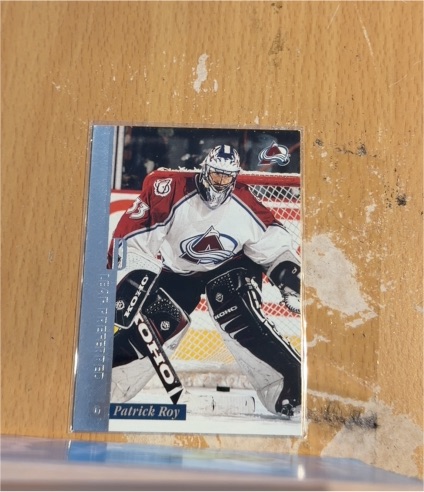 1996-97 Leaf Preferred #1 Patrick Roy — front