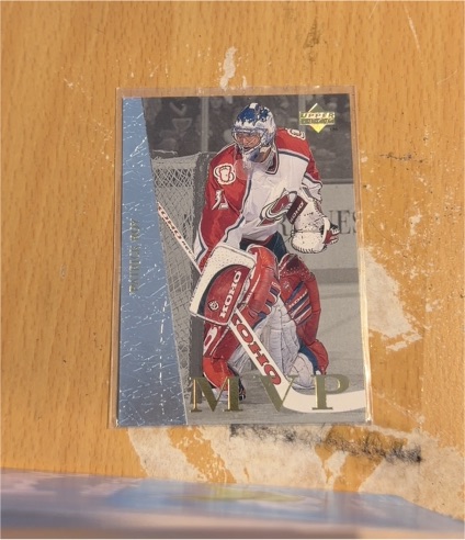 1996-97 Upper Deck Collector's Choice MVP #UD19 Patrick Roy — front