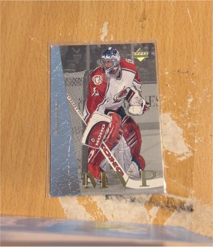 1996-97 Upper Deck Collector's Choice MVP #UD19 Patrick Roy — front