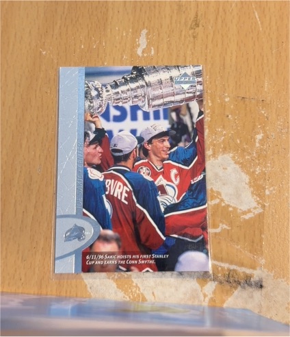 1996-97 Upper Deck #240 Joe Sakic — front
