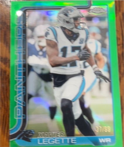 2025 Topps Chrome #38 Xavier Legette — front