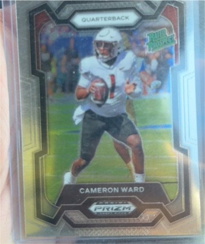 2024 Panini Prizm Draft Picks #199 Cameron Ward — front