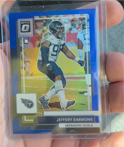 2022 Donruss Optic #194 Jeffery Simmons — front