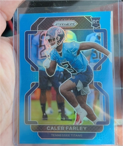 2021 Panini Prizm #375 Caleb Farley — front