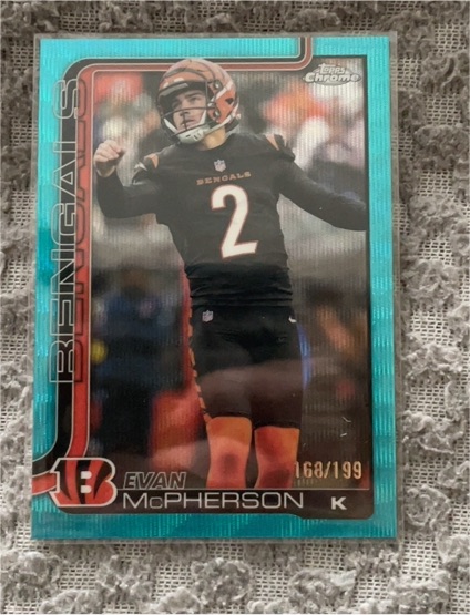 2025 Topps Chrome #64 Evan McPherson — front