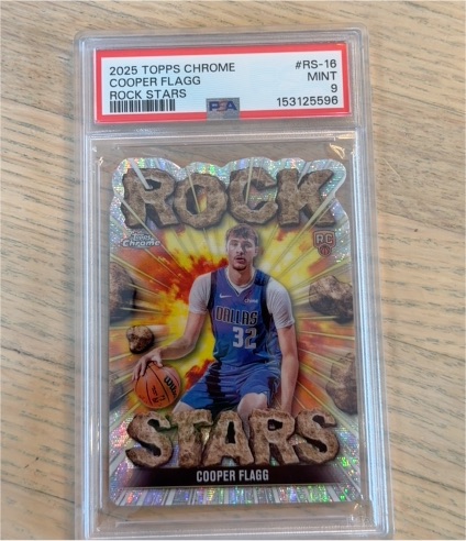 2025 Topps Chrome #RS-16 Cooper Flagg — front