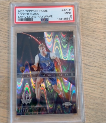 2025 Topps Chrome Activators #AC-11 Cooper Flagg — front
