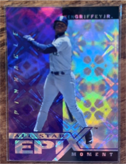 1998 Pinnacle Plus All-Star Epix Moment #E1 Ken Griffey Jr. — front
