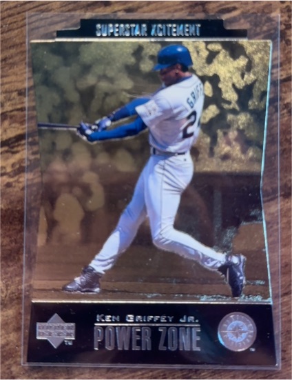 1998 Upper Deck Special F/X Power Zone #PZ10 Ken Griffey Jr. — front