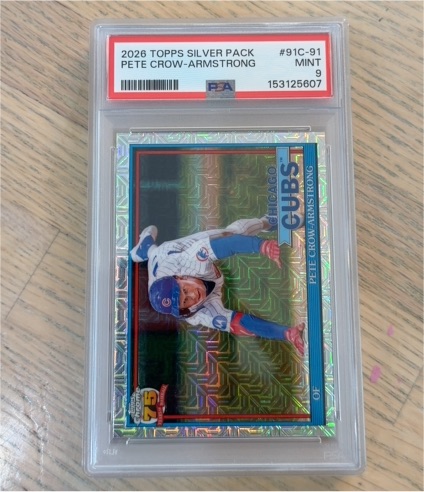 2026 Topps Silver Pack #91C-91 Pete Crow-Armstrong — front