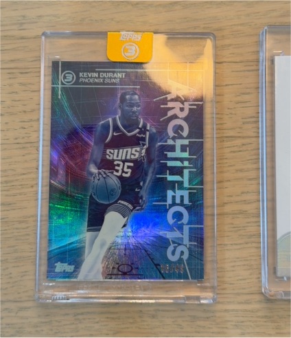 2025-26 Topps Three #AR-19 Kevin Durant — front