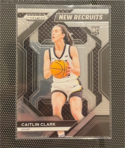 2024 Panini Prizm Draft Picks New Recruits #14 Caitlin Clark — front