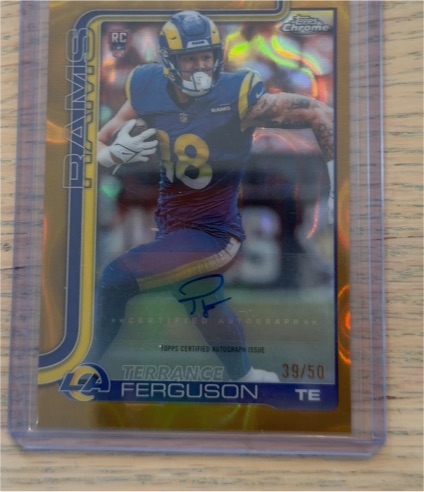 2025 Topps Chrome #335 Terrance Ferguson — front