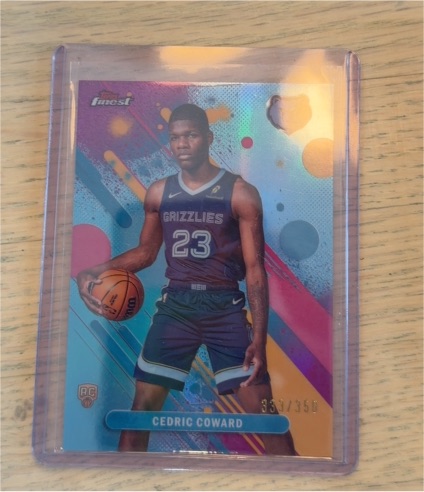 2025-26 Topps Finest #11 Cedric Coward — front