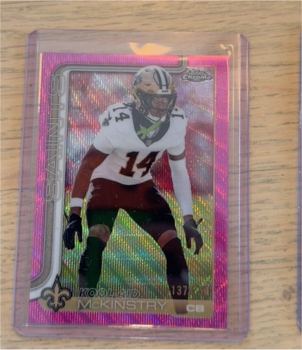 2025 Topps Chrome #224 Kool-Aid McKinstry — front