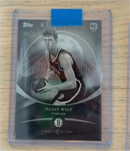 2025-26 Topps Midnight #87 Danny Wolf Rookie — front