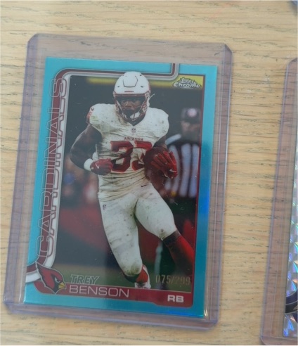 2025 Topps Chrome #7 Trey Benson — front