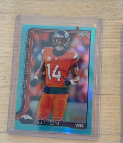 2025 Topps Chrome #86 Courtland Sutton — front
