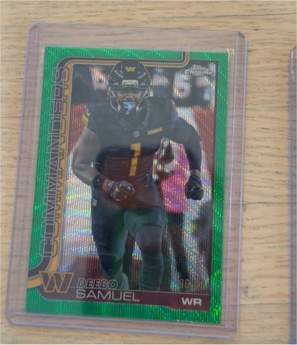 2025 Topps Chrome #294 Deebo Samuel — front
