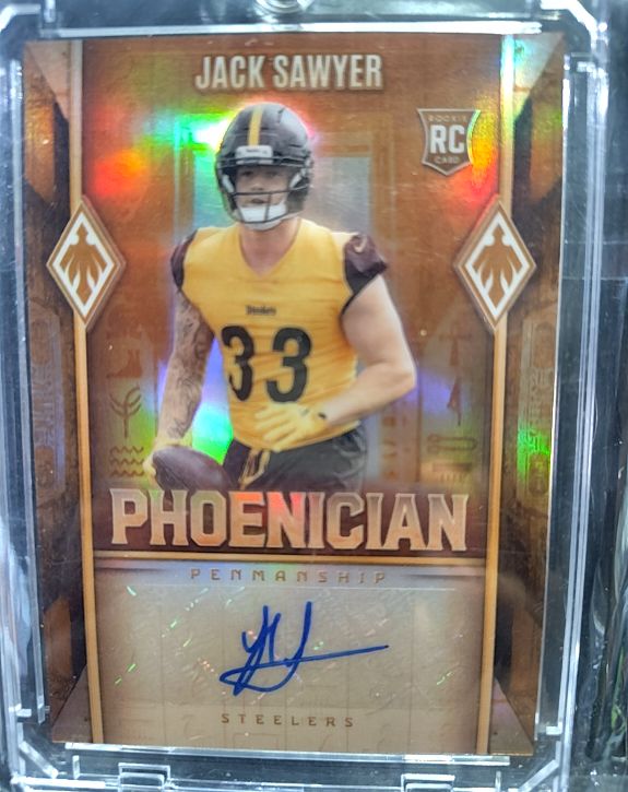 2025 Panini Phoenix Phoenician Penmanship #PHP-JSA Jack Sawyer — front