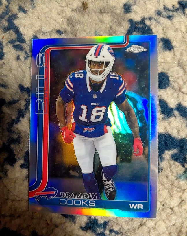 2025 Topps Chrome #217 Brandin Cooks — front