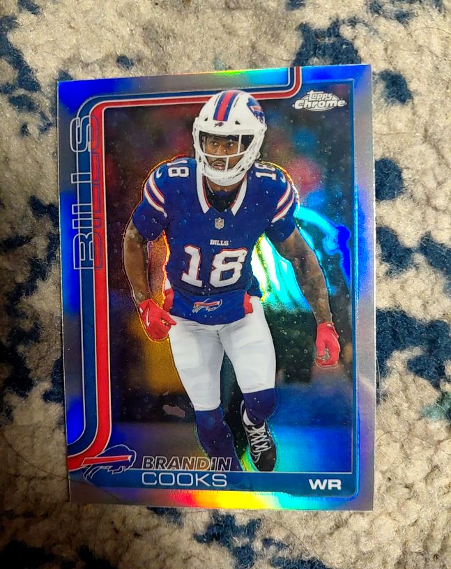2025 Topps Chrome #217 Brandin Cooks — front
