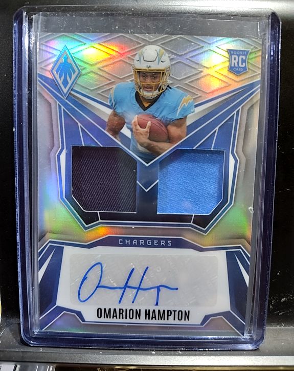 2025 Panini Phoenix #DRP-OHN Omarion Hampton — front