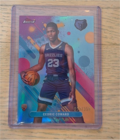 2025-26 Topps Finest #11 Cedric Coward — front