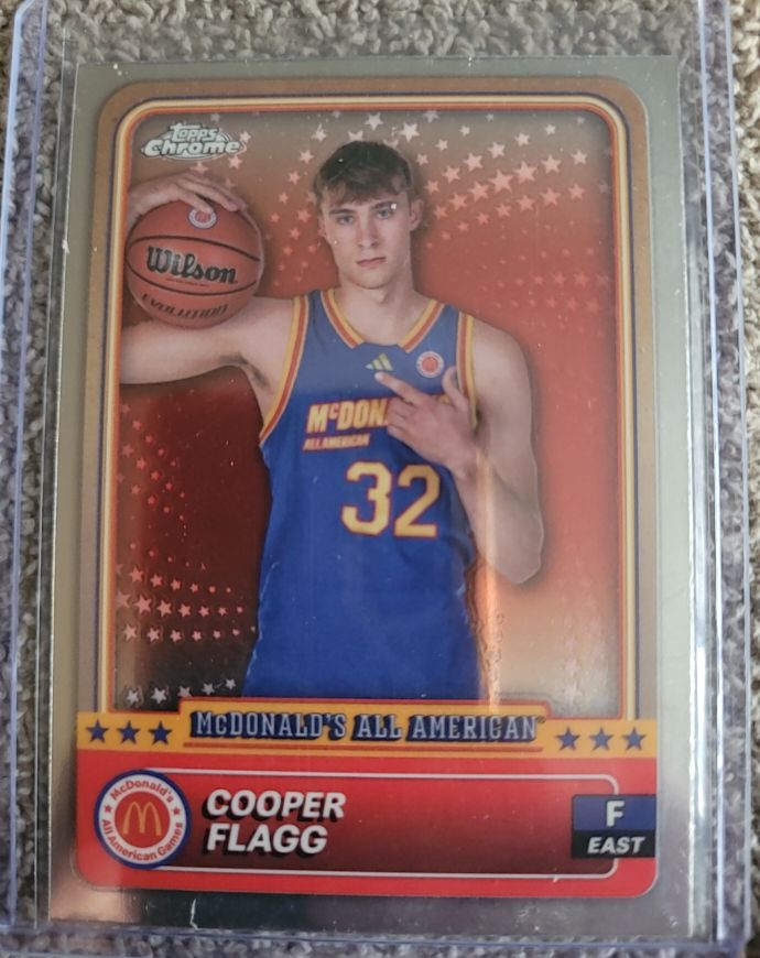 2024 Topps Chrome McDonald's All American #78 Cooper Flagg — front