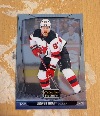 2024-25 O-Pee-Chee Platinum #63 Jesper Bratt — front